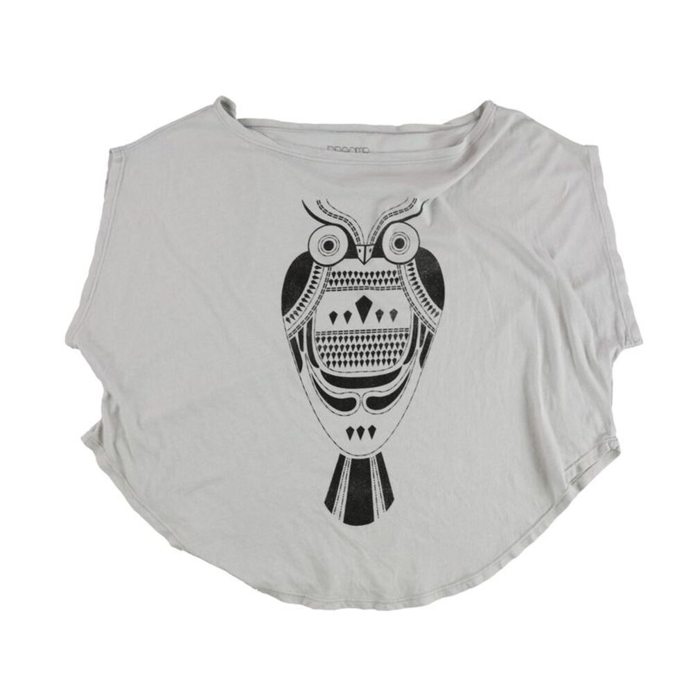 Dreamr Womens Owl Graphic T-Shirt, NWT